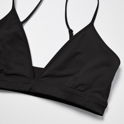 Бюстгальтер триангл UNIQLO бралетт 1159865156 (Черный S)