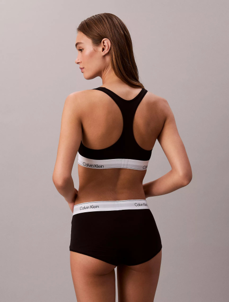 Бра-топ Calvin Klein з логотипом 1159967161 (Чорний 3X)