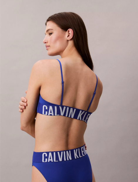 Бралетт Calvin Klein с логотипом 1159971765 (Синий S)