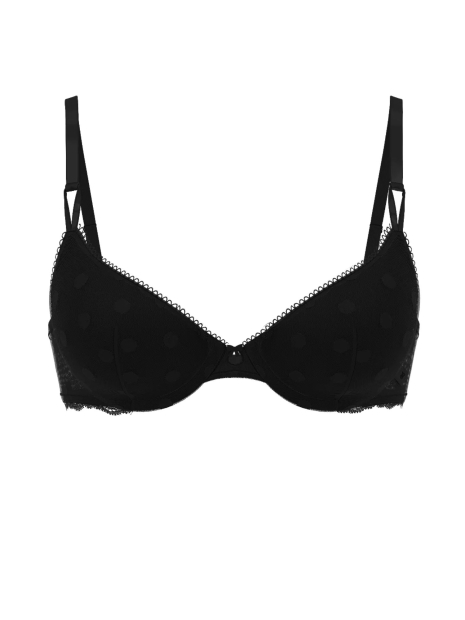 Бюстгальтер на косточках Victoria's Secret 1160021585 (Черный 38D)