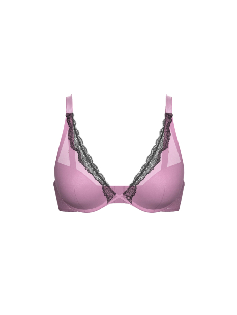 Бюстгальтер Victoria's Secret з мереживом 1160087421 (Рожевий 34B)