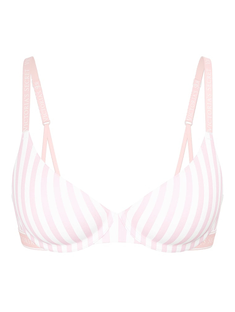 Бюстгальтер Victoria's Secret 1160147475 (Білий/Рожевий 38D)