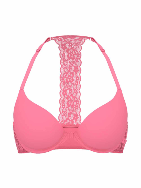 Бюстгальтер Push-Up Victoria's Secret з Т-подібною спинкою 1160280806 (Рожевий 38C)