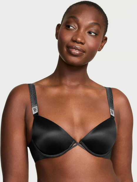Бюстгальтер Victoria's Secret зі стразами 1160286872 (Чорний 36C)