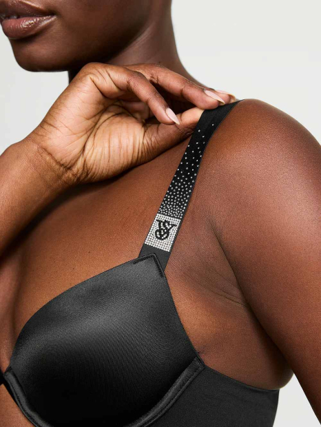 Бюстгальтер Victoria's Secret зі стразами 1160286872 (Чорний 36C)