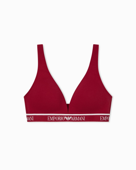 Женский бюстгальтер Emporio Armani триангл 1160299395 (Красный S)