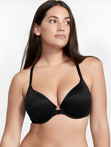 Бюстгальтер Victoria's Secret з мереживом 1160479677 (Чорний 38DD)