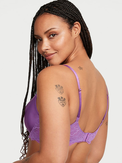 Бюстгальтер Victoria's Secret з мереживом 1160541002 (Бэзовий 32B)