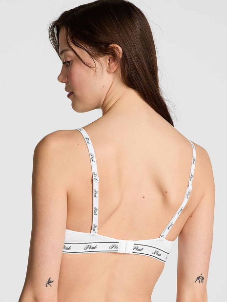 Бюстгальтер Victoria's Secret Pink ліф 1160571909 (Білий 40C)