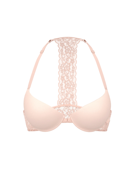 Бюстгальтер Victoria's Secret с Т-образной спинкой 1160675386 (Розовый 38C)