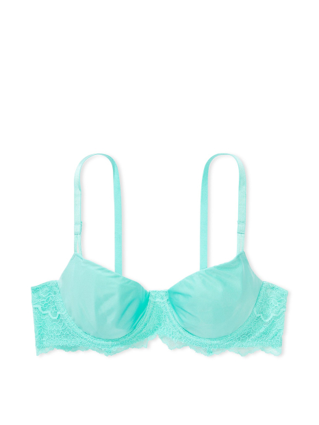 Бюстгальтер Victoria's Secret з мереживом 1160717049 (Бірюзовий 32C)