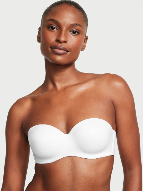 Гладкий бюстгальтер Victoria's Secret 1160738872 (Белый 44D)