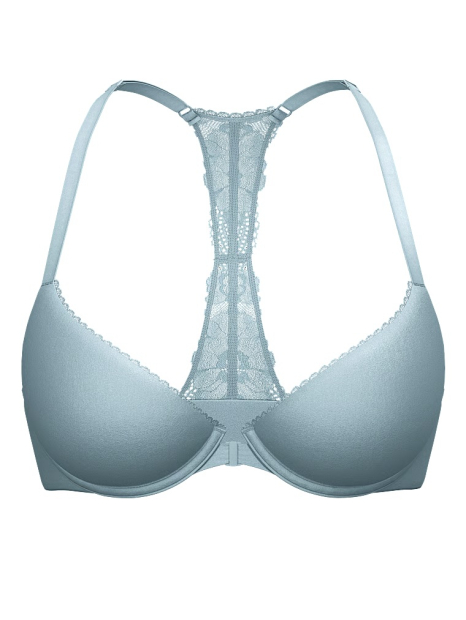 Бюстгальтер Victoria's Secret з Т-подібною спинкою 1160746543 (Синій 34C)
