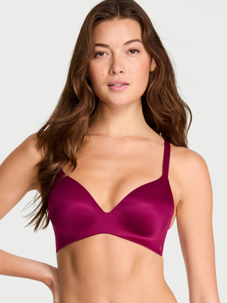Гладкий бюстгальтер Push-Up Victoria's Secret Infinity Flex Perfect 1160784642 (Розовый 36C)