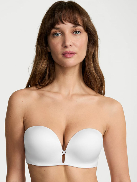 Гладкий бюстгальтер Push-Up Victoria's Secret Bombshell 1160885432 (Белый 36D)