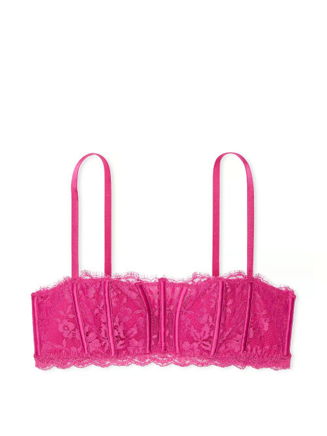 Мереживний бюстгальтер Victoria's Secret 1161138319 (Рожевий XL)