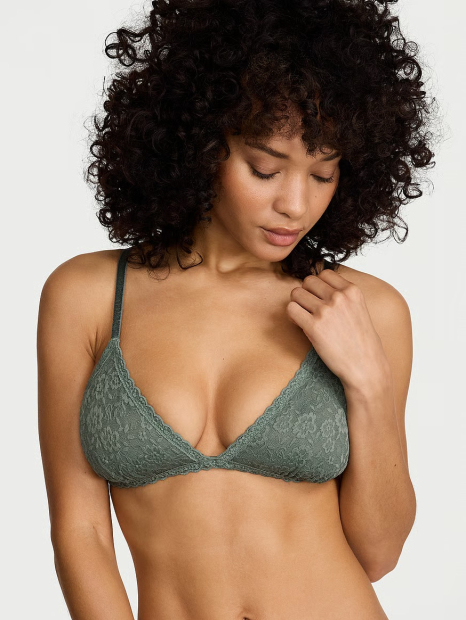 Кружевной бралетт Victoria's Secret 1161148757 (Зеленый XL)