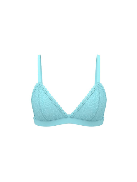 Кружевной бралетт Victoria's Secret 1161149475 (Голубой XXL)
