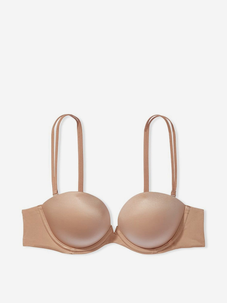 Гладкий бюстгальтер Push-Up Victoria's Secret 1162352469 (Бежевый 38С)