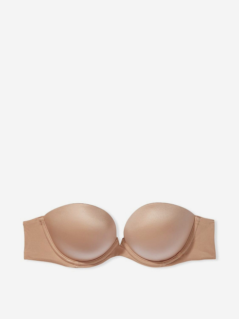 Гладкий бюстгальтер Push-Up Victoria's Secret 1162352469 (Бежевый 38С)