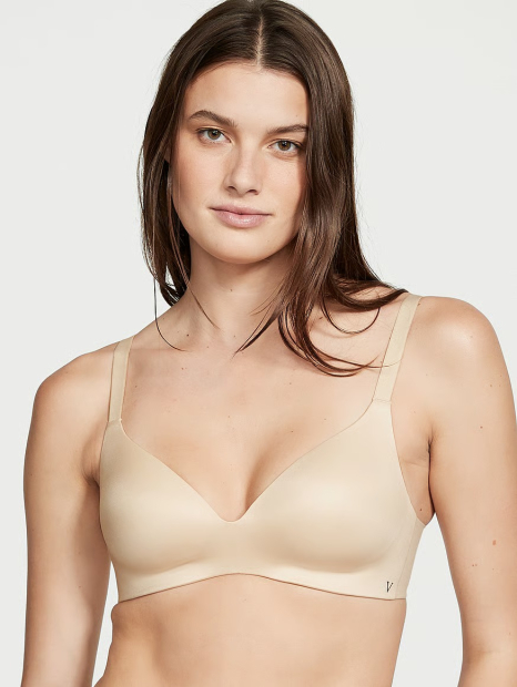 Гладкий бюстгальтер Push-Up Victoria's Secret Infinity Flex Perfec 1161450771 (Бежевый 34D)