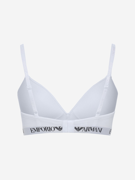 Женский бралетт Emporio Armani 1161913954 (Белый XS)