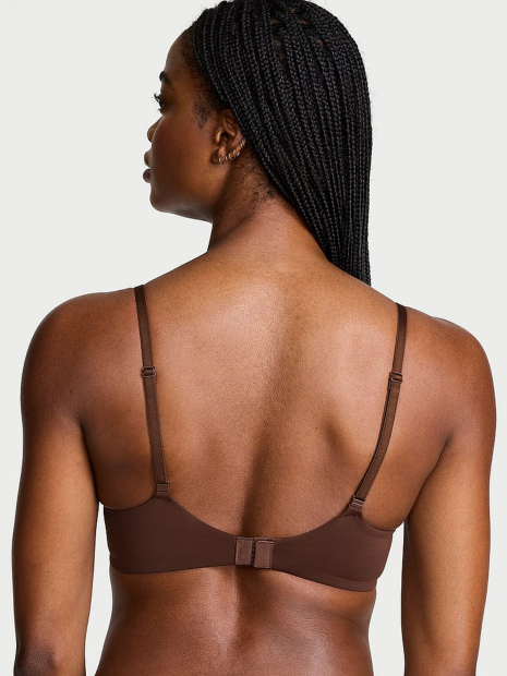 Бюстгальтер Victoria's Secret лиф с Push-Up 1161964734 (Коричневый 32C)