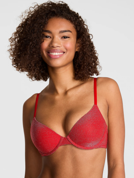 Бюстгальтер Victoria's Secret Pink 1162023219 (Красный 34B)