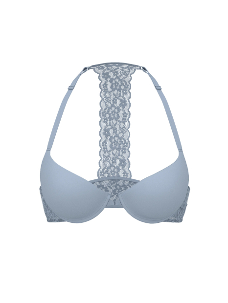 Бюстгальтер с Т-образной спинкой Victoria's Secret 1162026651 (Голубой 36D)