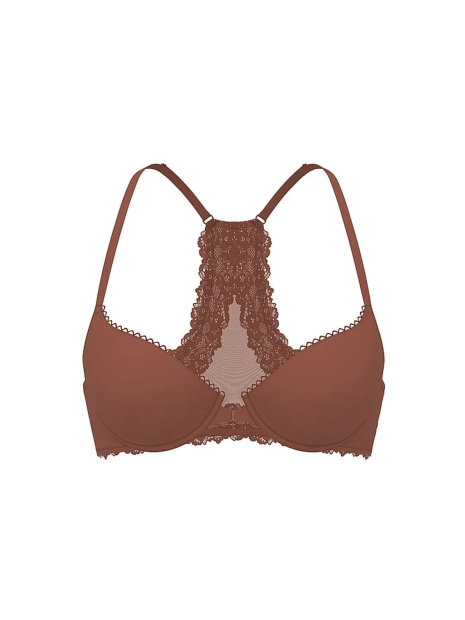 Бюстгальтер Victoria's Secret с Т-образной спинкой 1162048662 (Коричневый 38C)