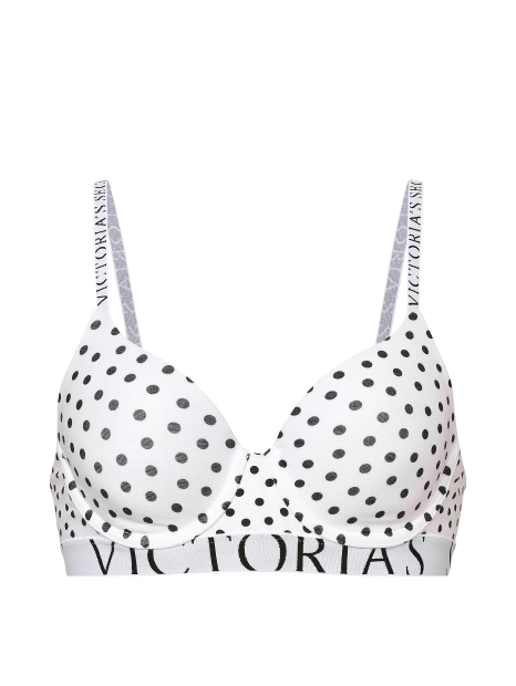 Бюстгальтер с принтом Victoria's Secret 1162051865 (Белый 34D)