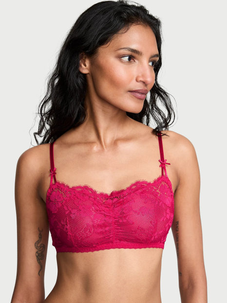 Кружевной бралетт Victoria's Secret 1162052794 (Розовый S)
