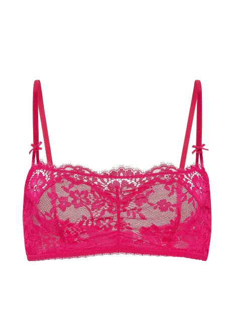 Кружевной бралетт Victoria's Secret 1162052794 (Розовый S)