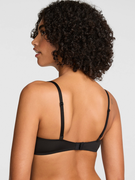 Бюстгальтер Victoria's Secret Pink Super Push-up 1162071758 (Черный 36B)