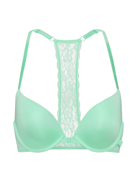 Бюстгальтер Push-up с Т-образной спинкой Victoria's Secret 1162151481 (Бирюзовый 36D)