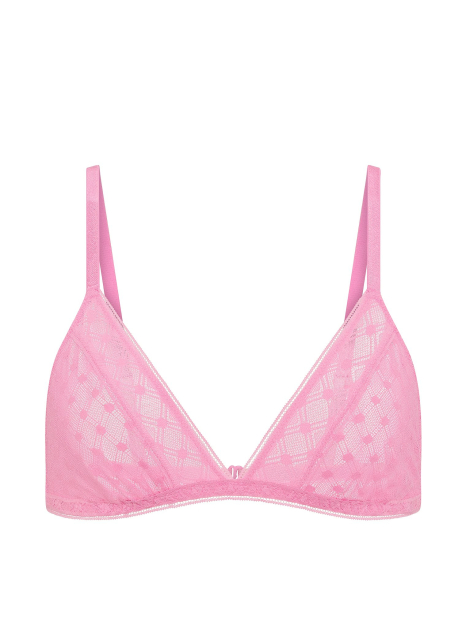 Кружевной бралетт Victoria's Secret 1162227122 (Розовый M)