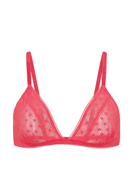 Кружевной бралетт Victoria's Secret 1162227977 (Красный M)