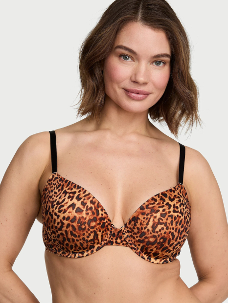 Бюстгальтер Victoria's Secret с принтом 1162332849 (Леопардовый 36B)
