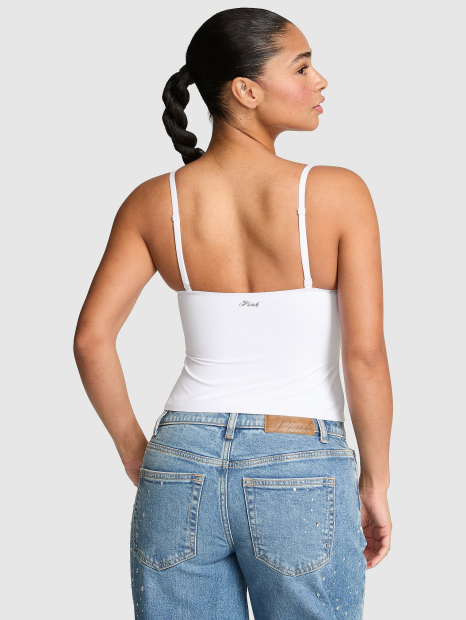 Бра-топ Victoria's Secret Pink 1162538531 (Белый S)