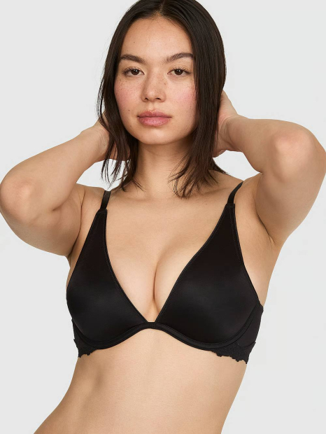 Бюстгальтер Victoria's Secret Pink лиф 1162548857 (Черный 34C)