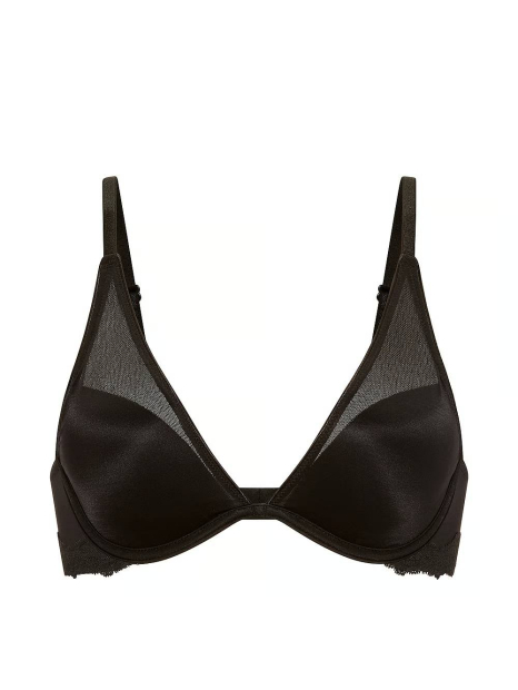 Бюстгальтер Victoria's Secret Pink лиф 1162548857 (Черный 34C)