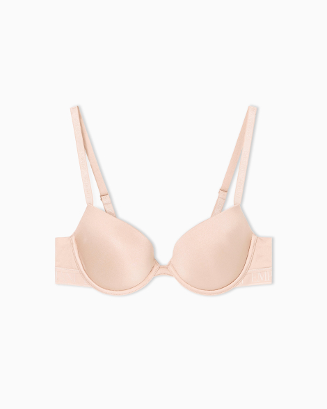 Женский бюстгальтер Emporio Armani с Push-Up 1162909566 (Бежевый 34A)