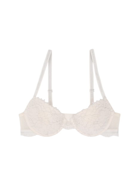 Кружевной бюстгальтер Push-up Emporio Armani 1162972236 (Молочный 36A)
