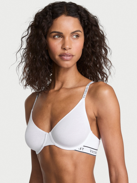 Бюстгальтер Victoria's Secret на косточках 1163095689 (Белый 38C)