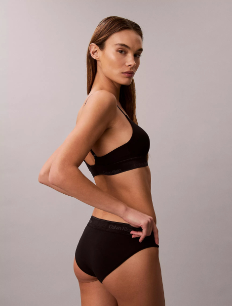 Бралетт Calvin Klein с логотипом 1163231361 (Черный XS)