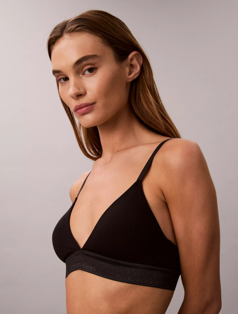 Бралетт Calvin Klein с логотипом 1163231361 (Черный XS)