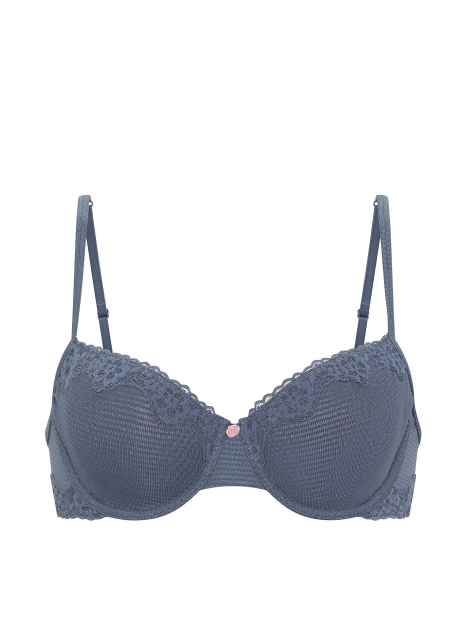 Бюстгальтер з мереживним оздобленням Victoria's Secret 1163275439 (Синій 38C)