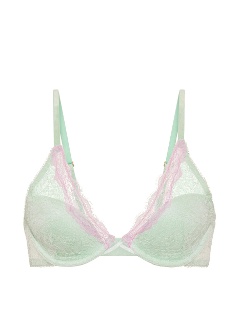 Мереживний бюстгальтер Victoria's Secret 1163275819 (Зелений 36B)