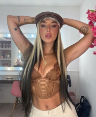 Шикарний корсет із вишивкою Victoria's Secret 1159826772 (Коричневий S)