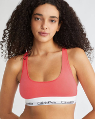 Эластичный бралетт Calvin Klein с логотипом 1159838314 (Розовый S)